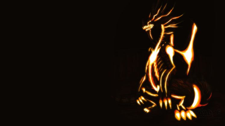 dragon, Fire, Flame Painter HD Wallpaper Desktop Background