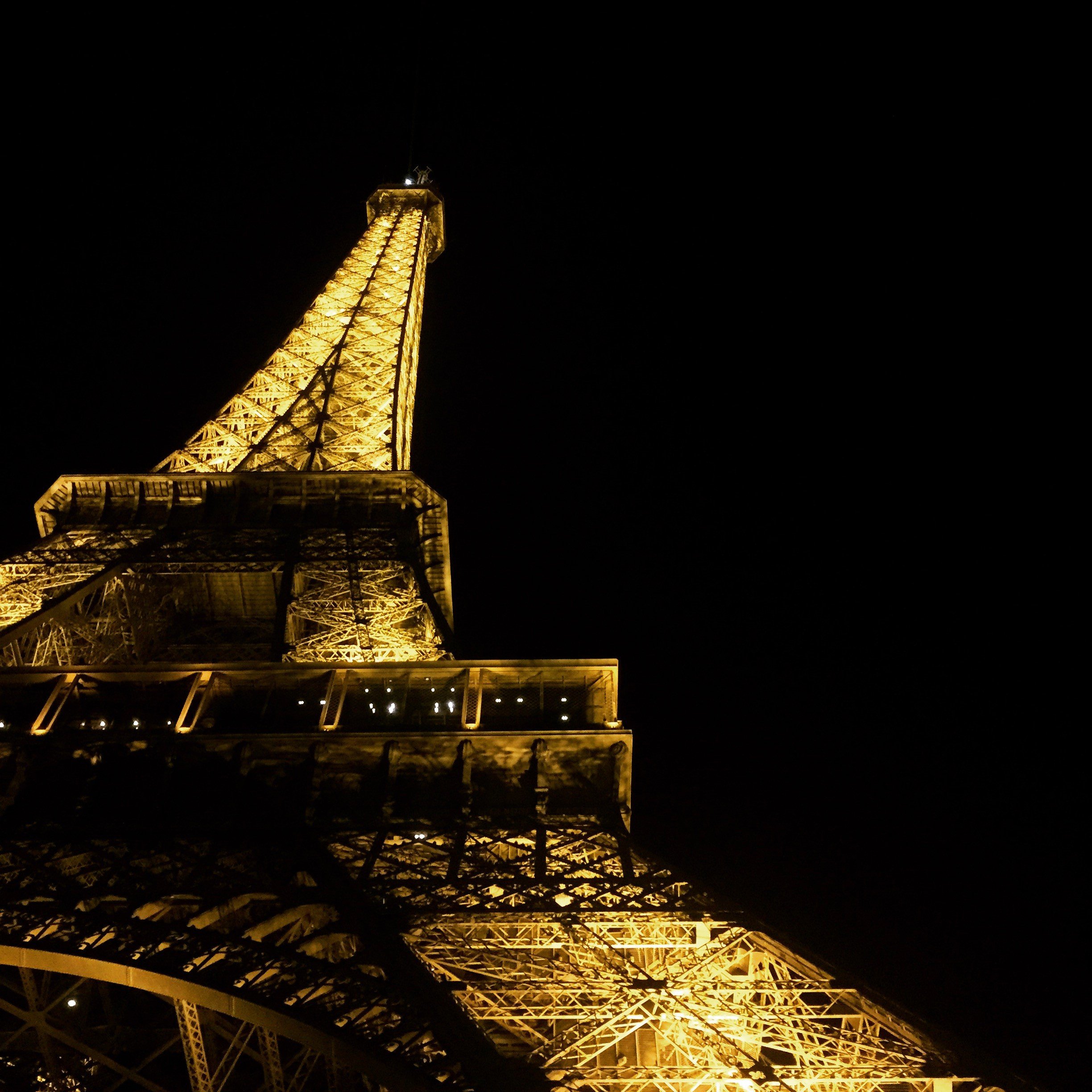 Eiffel Tower, Paris, Night Wallpaper