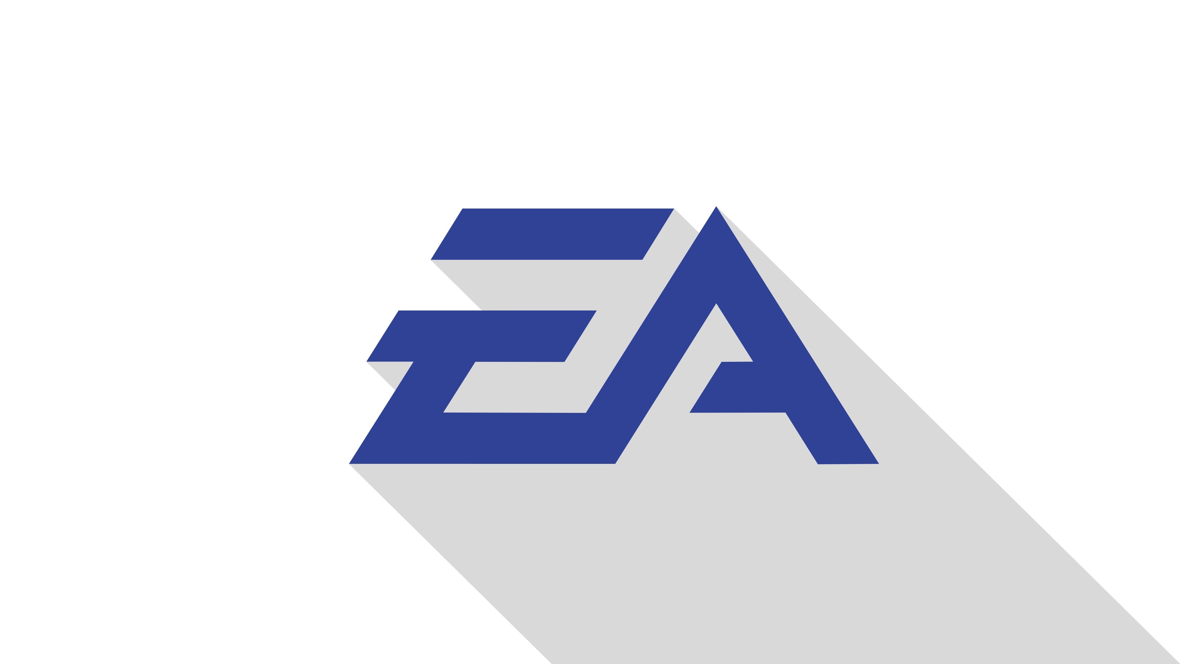 EA, Logo, Shadow, Typography Wallpaper