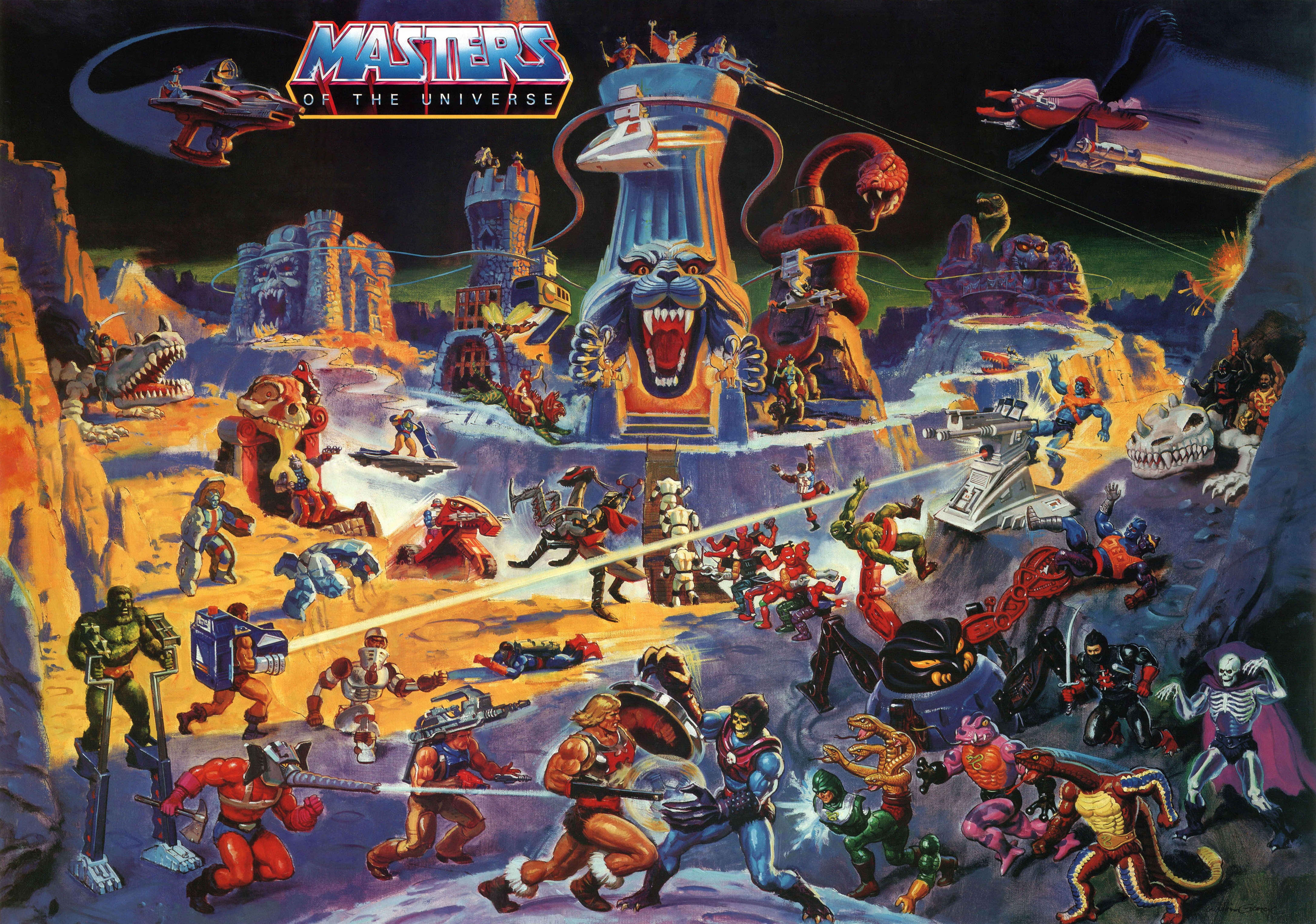 Skeletor, He Man, He Man and the Masters of the Universe Wallpaper
