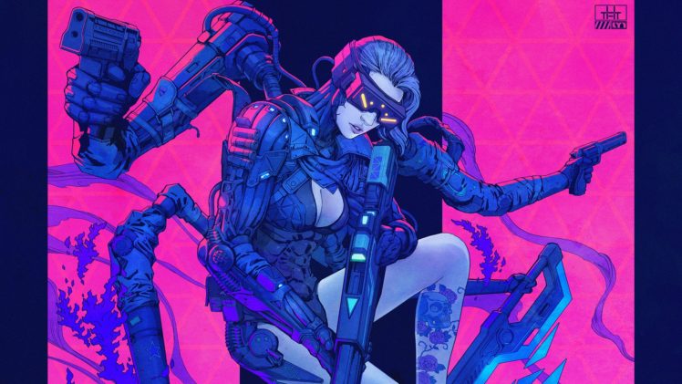 cyberpunk, Science fiction HD Wallpaper Desktop Background