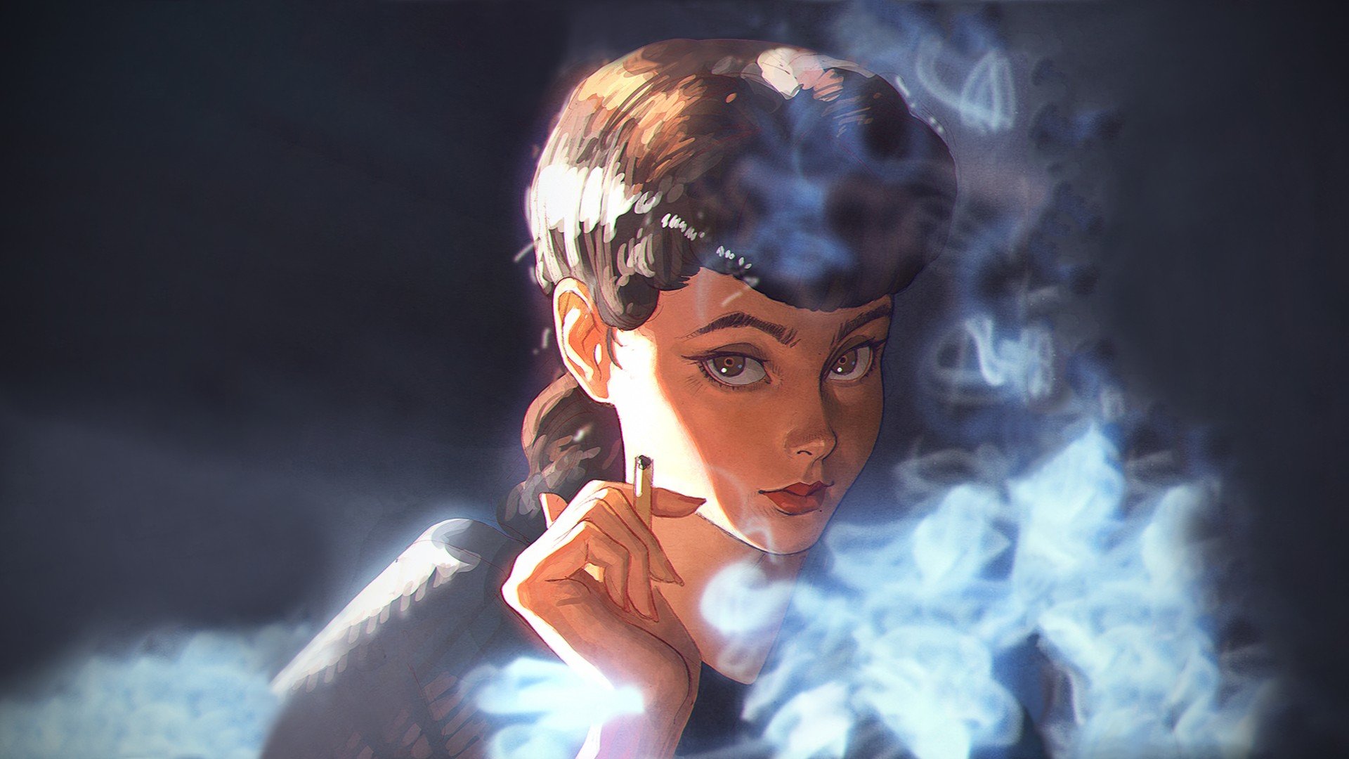 women, Ilya Kuvshinov, Blade Runner, Fantasy girl Wallpaper