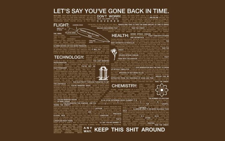 infographics, Time travel, Science HD Wallpaper Desktop Background