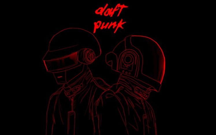 minimalism, Daft Punk, Music HD Wallpaper Desktop Background