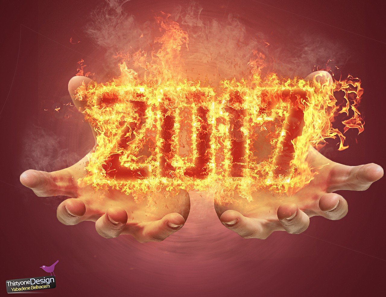 newyear, 2017 (Year), Fire Wallpaper