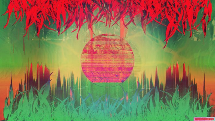 glitch art, Abstract, Vaporwave, LSD HD Wallpaper Desktop Background
