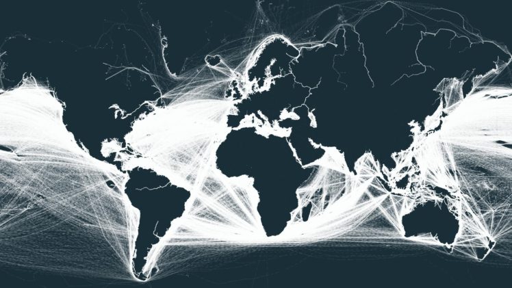 world map, Map, Continents, Shipping HD Wallpaper Desktop Background