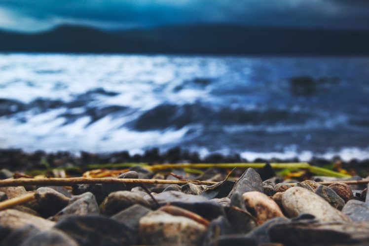 landscape, Shore, Water, Storm, Lake HD Wallpaper Desktop Background