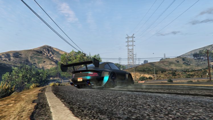 Grand Theft Auto V, Sun rays, Car HD Wallpaper Desktop Background