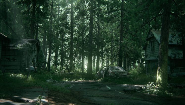 Ellie, Joel, The Last of Us, Part II, Apocalyptic, Video games, Forest HD Wallpaper Desktop Background