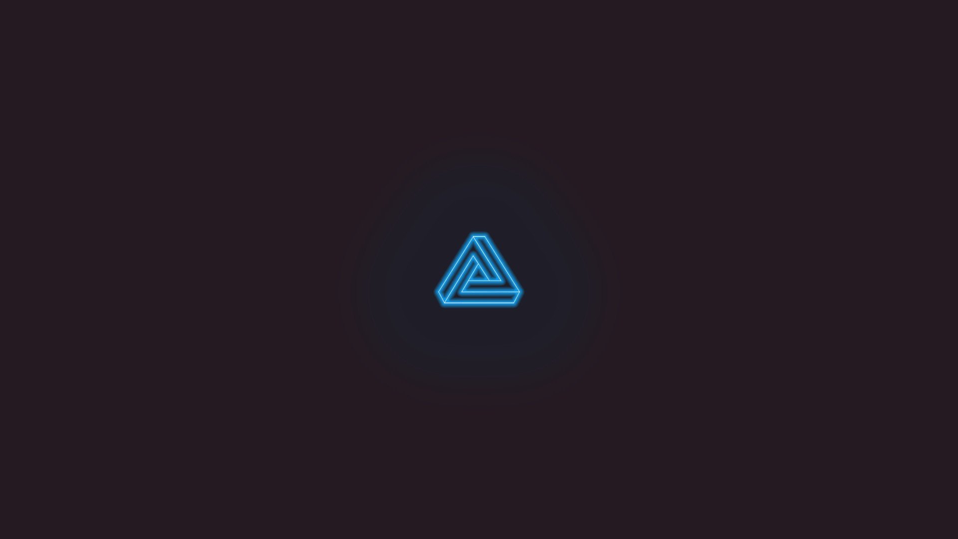 simple desktops triangles blue wallpaper