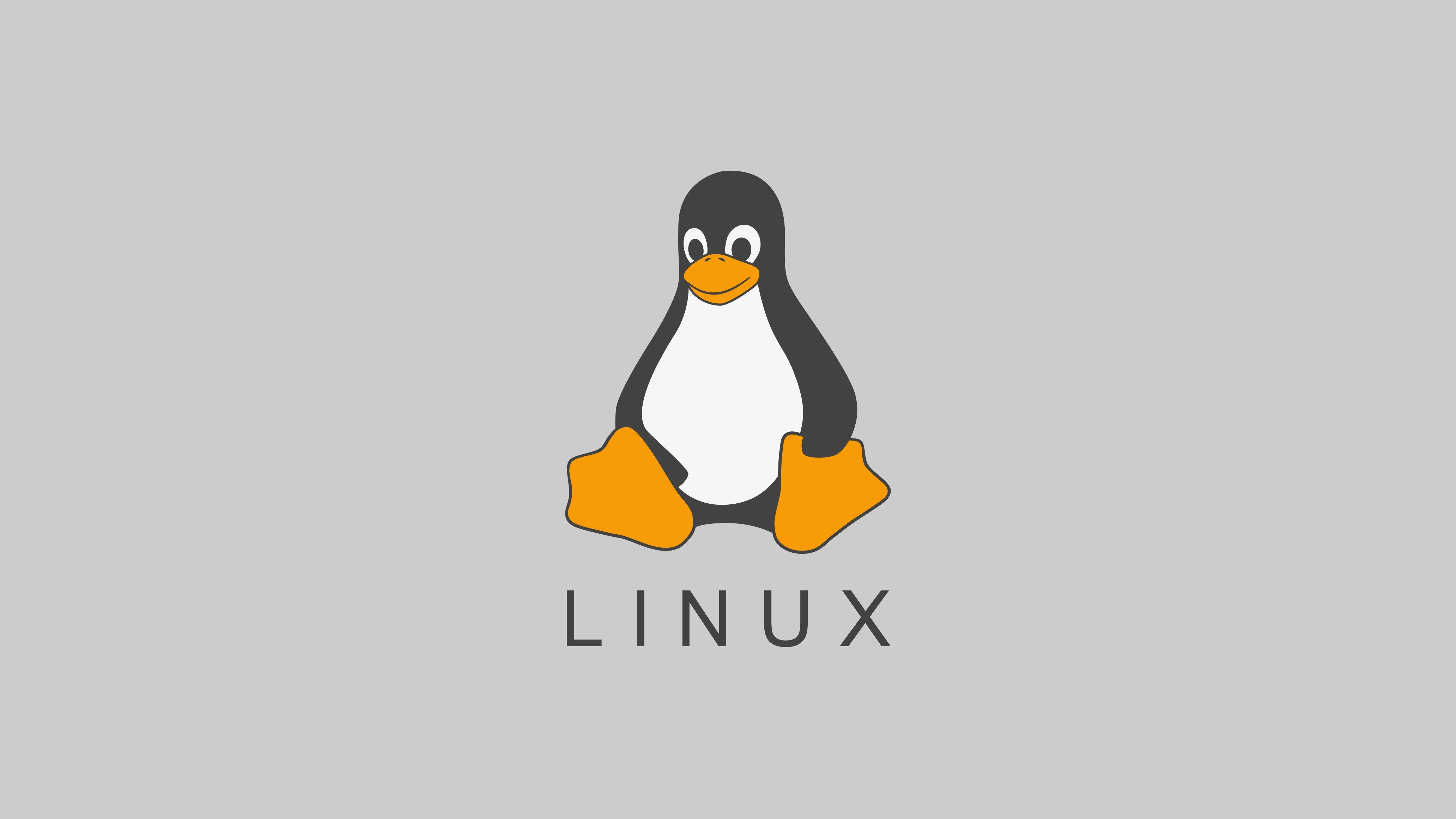 Tux, Linux, Minimalism, FoxyRiot, GNU   Linux Wallpaper