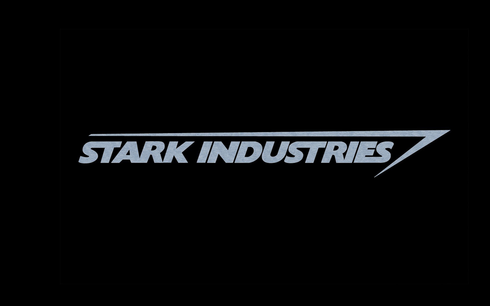 monochrome, Black background, Stark Industries, Marvel Comics Wallpaper
