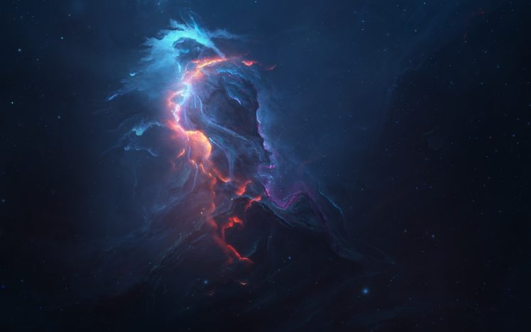 Starkiteckt, Space, Digital art, Space art, Nebula HD Wallpaper Desktop Background