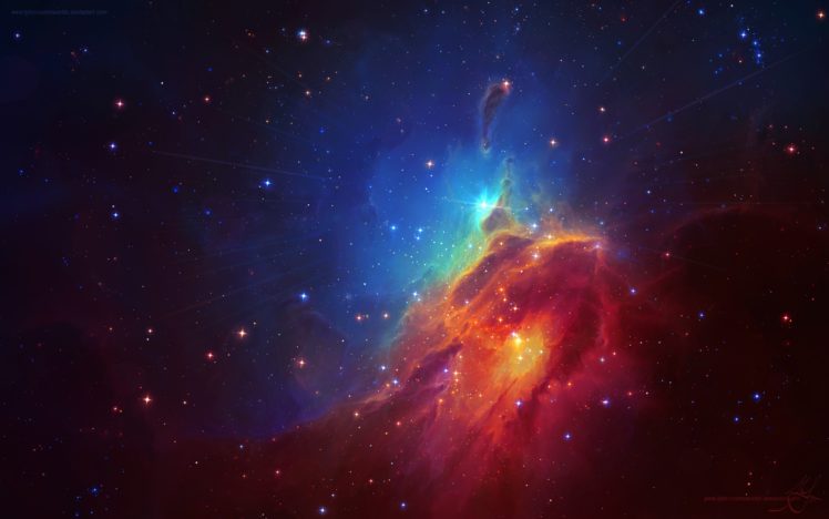 space, Nebula, Stars HD Wallpaper Desktop Background