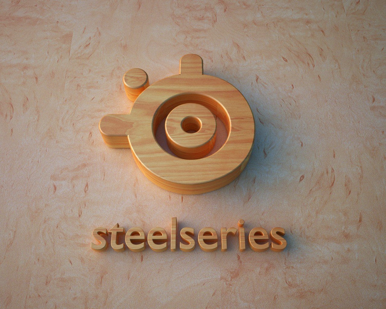 SteelSeries, 3D, Logo Wallpaper