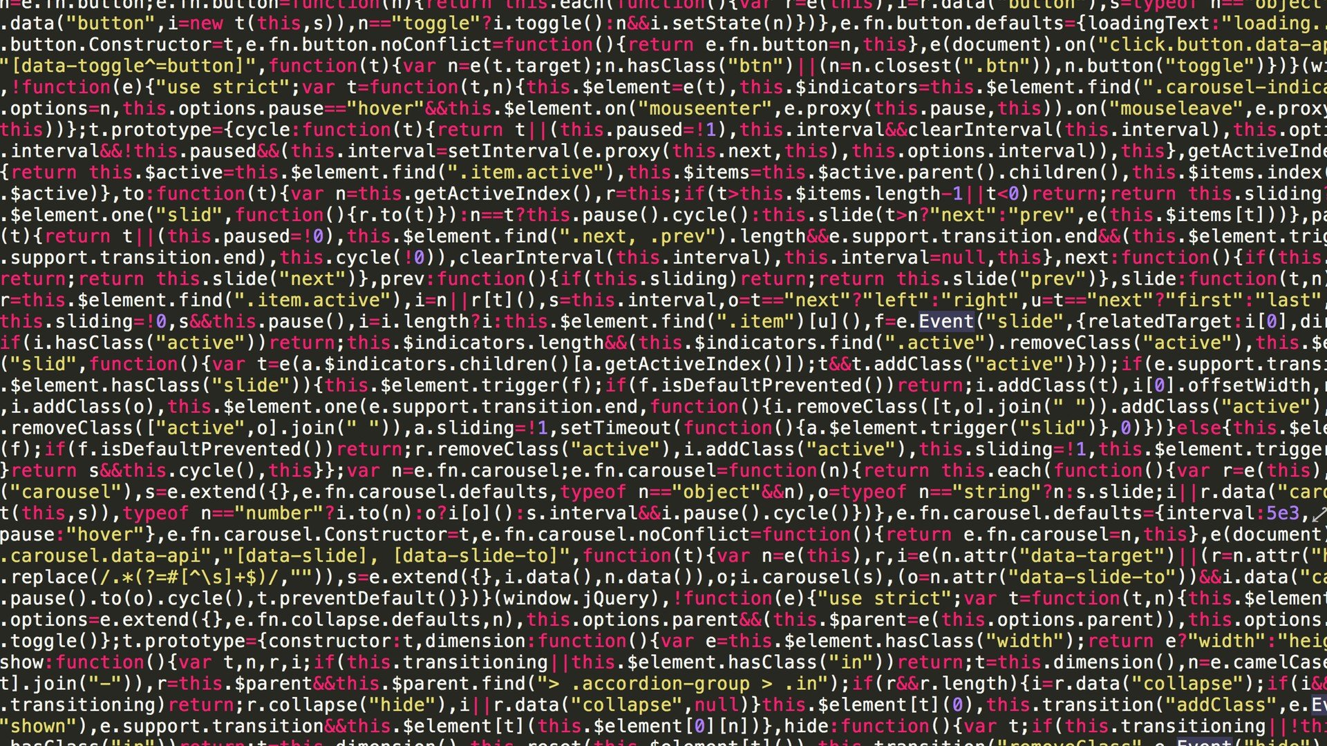 Wallpaper : programming language, web development, code 1920x1080 -  sevendark - 1575479 - HD Wallpapers - WallHere