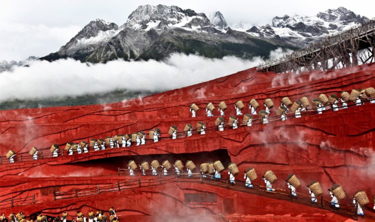 China, Red HD Wallpaper Desktop Background