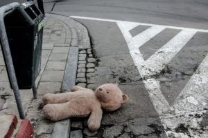 trash, Teddy bears, Street, Urban