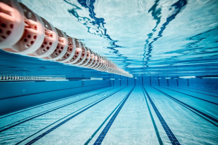 water, Underwater, Swimming pool, Sports, Swimming, Tiles, Lines, Reflection HD Wallpaper Desktop Background