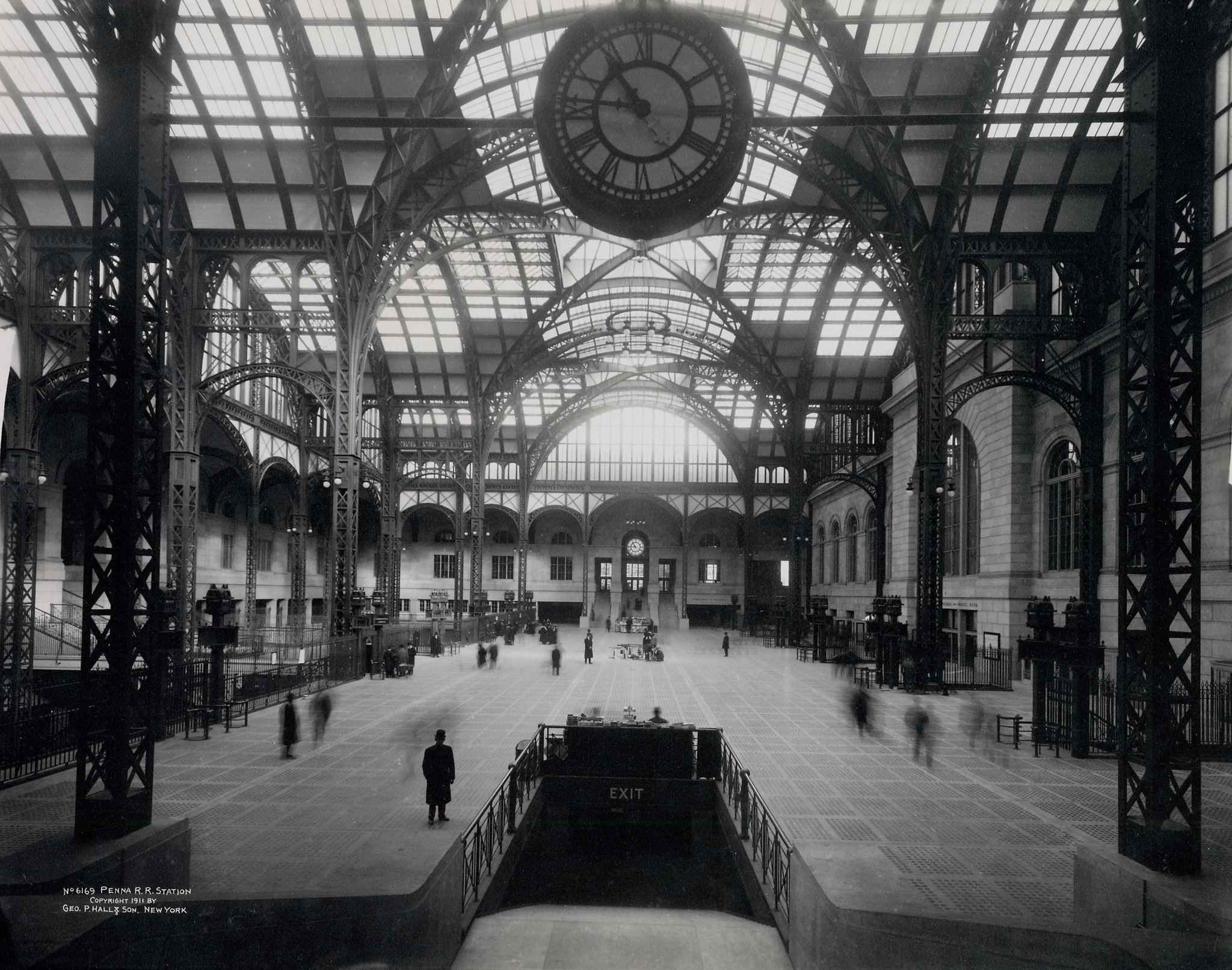 New York City, Subway, Train station, Monochrome, Vintage, Long exposure, Old photos Wallpaper