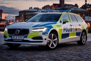 Volvo V90, Volvo, Police cars, Sweden