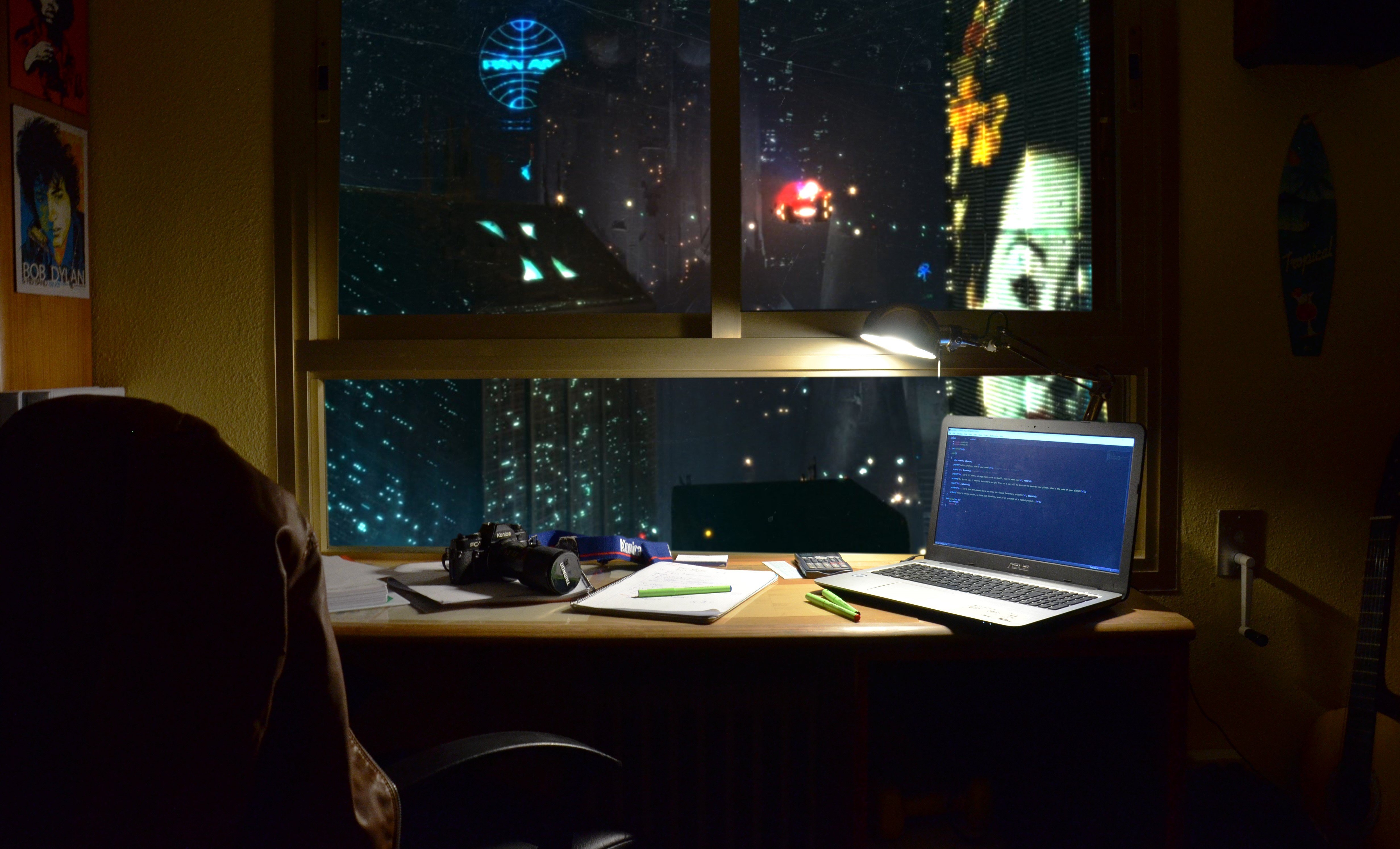 Blade Runner, Cyberpunk, Vaporwave, Photography, Programming Wallpaper