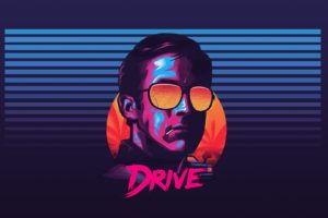 Ryan Gosling, Drive, Sunglasses, New Retro Wave