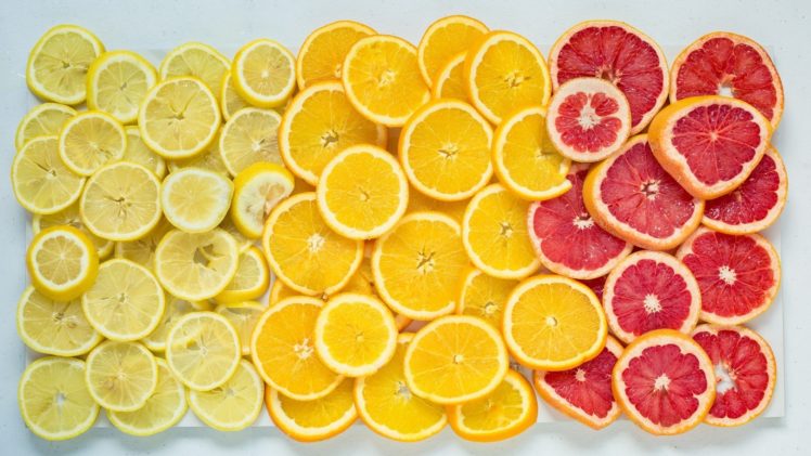 orange (fruit), Lemons, Grapefruits, Food HD Wallpaper Desktop Background