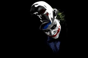 Joker, Black background
