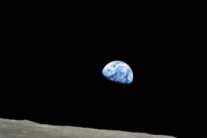 Apollo 8, Earthrise, Space, Moon, Earth, NASA