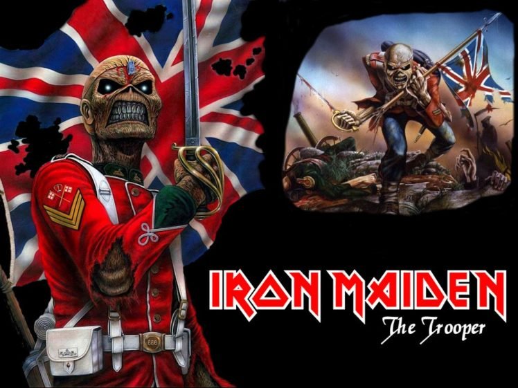 heavy metal, British, Trooper HD Wallpaper Desktop Background