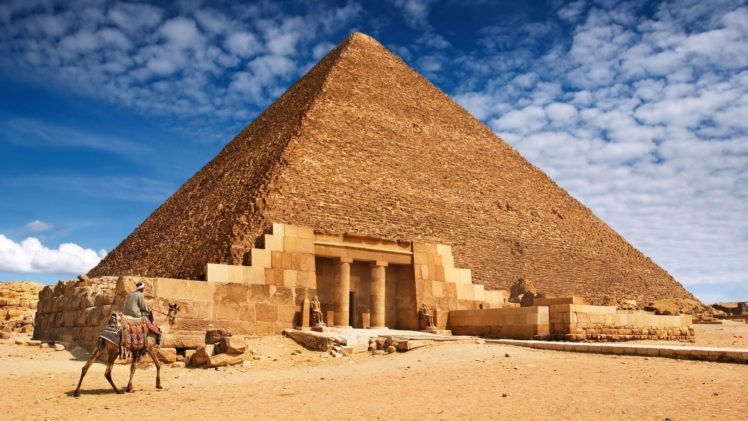 pyramid, Desert, Stones HD Wallpaper Desktop Background