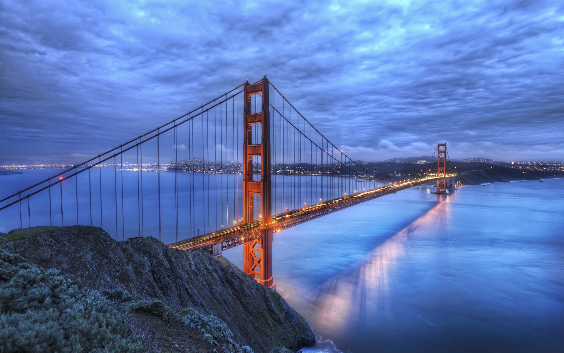 bridge, San Francisco, USA, Golden Gate Bridge Wallpaper