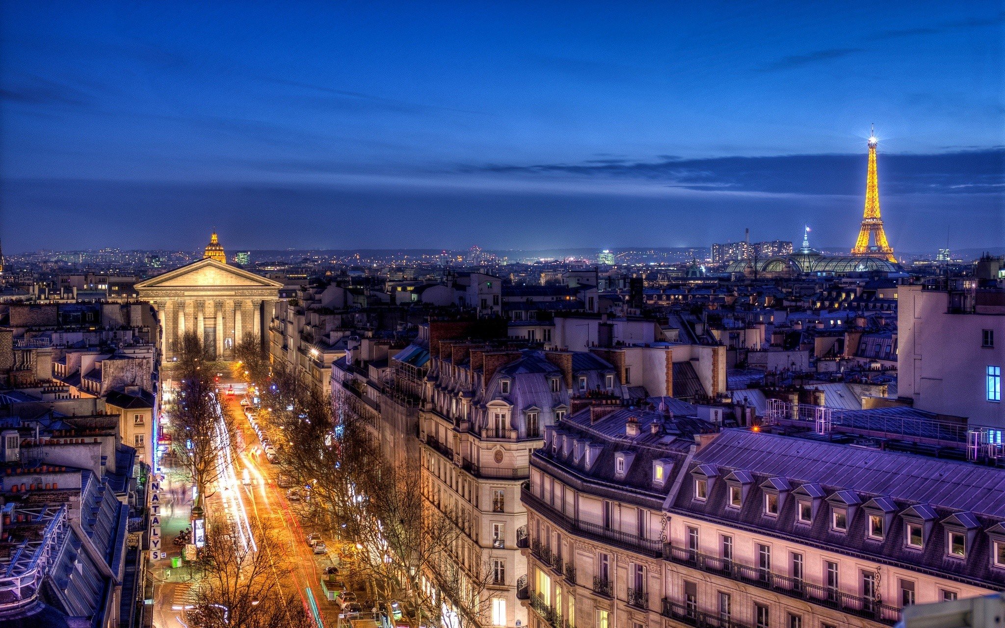 cityscape, Paris, France, Eiffel Tower Wallpaper