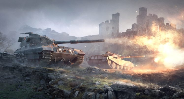 World Of Tanks Fv215b Fv42 Tank Hd Wallpapers Desktop And Mobile Images Photos
