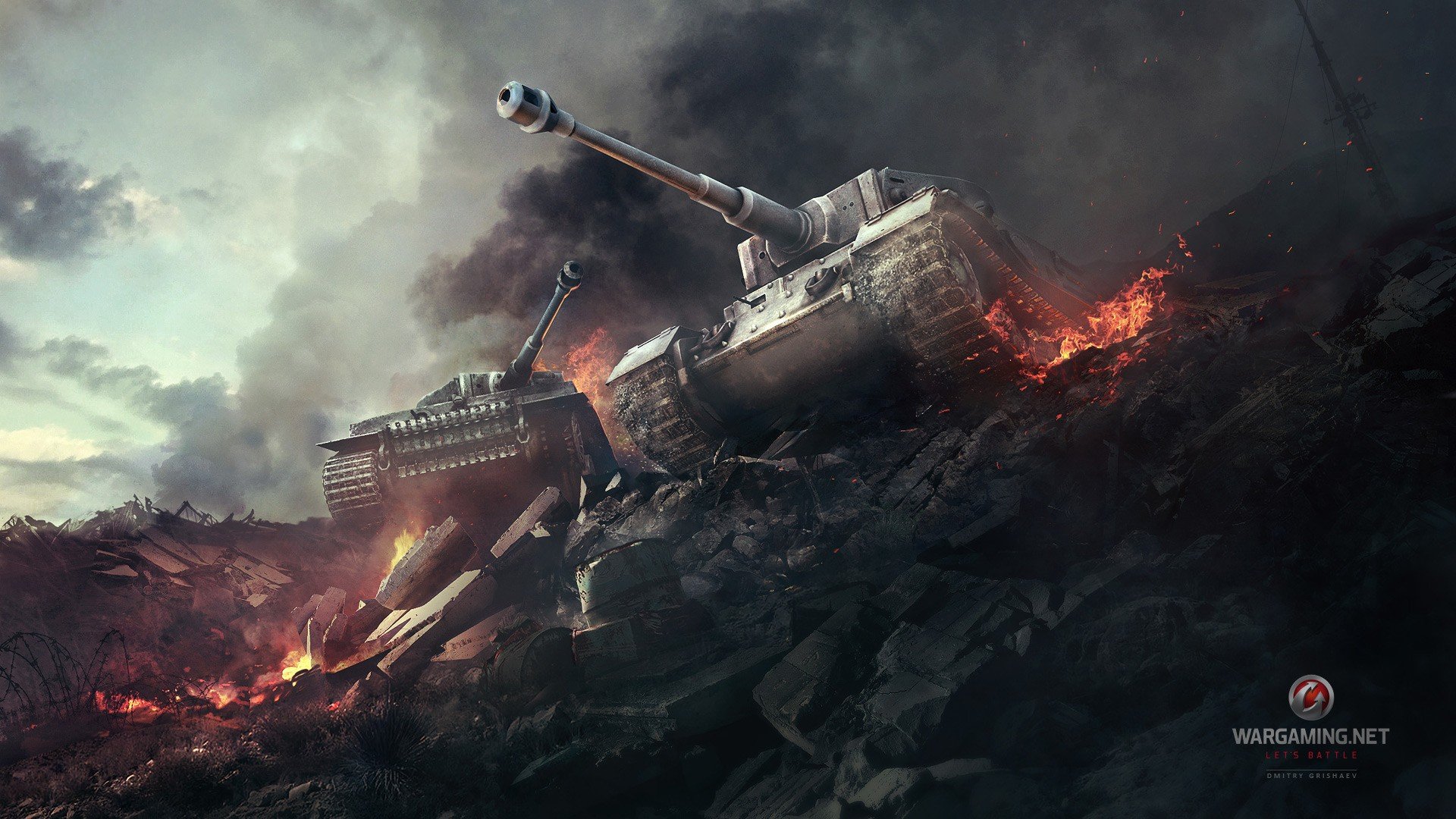 Tiger I, World of Tanks, Wargaming, Tank, Tiger P Wallpaper