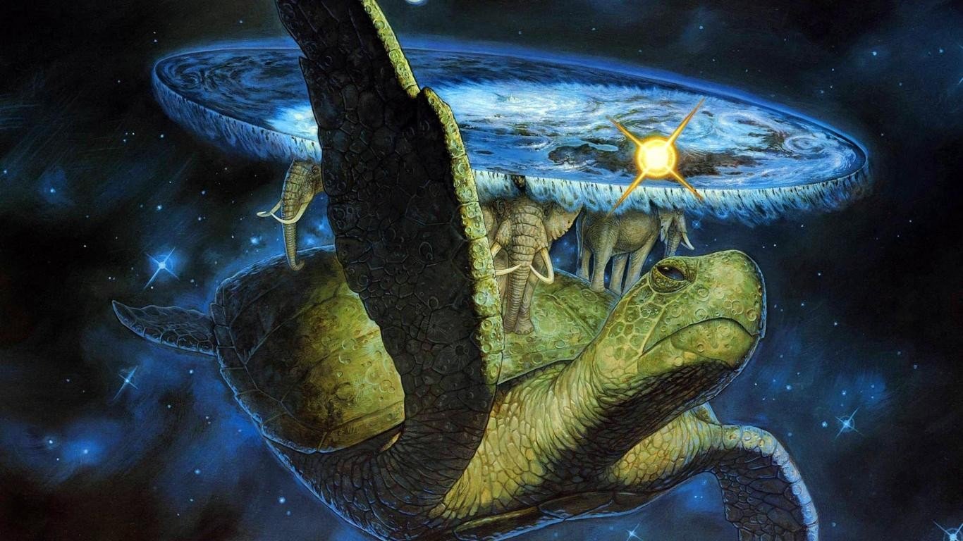 Terry Pratchett, Discworld Wallpaper