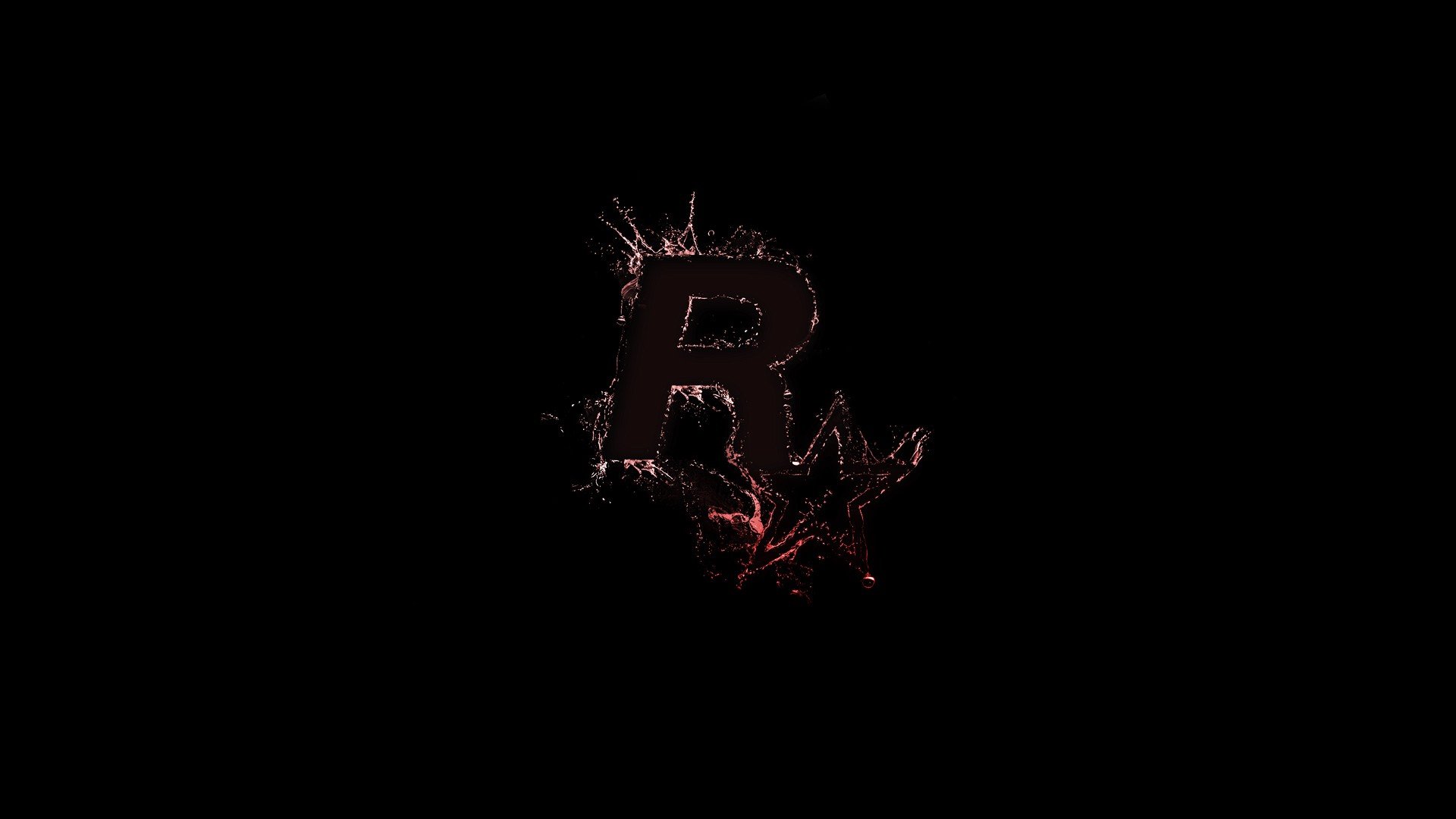 Rockstar Games Simple Black Background Dark Black Hd Wallpapers Desktop And Mobile Images Photos