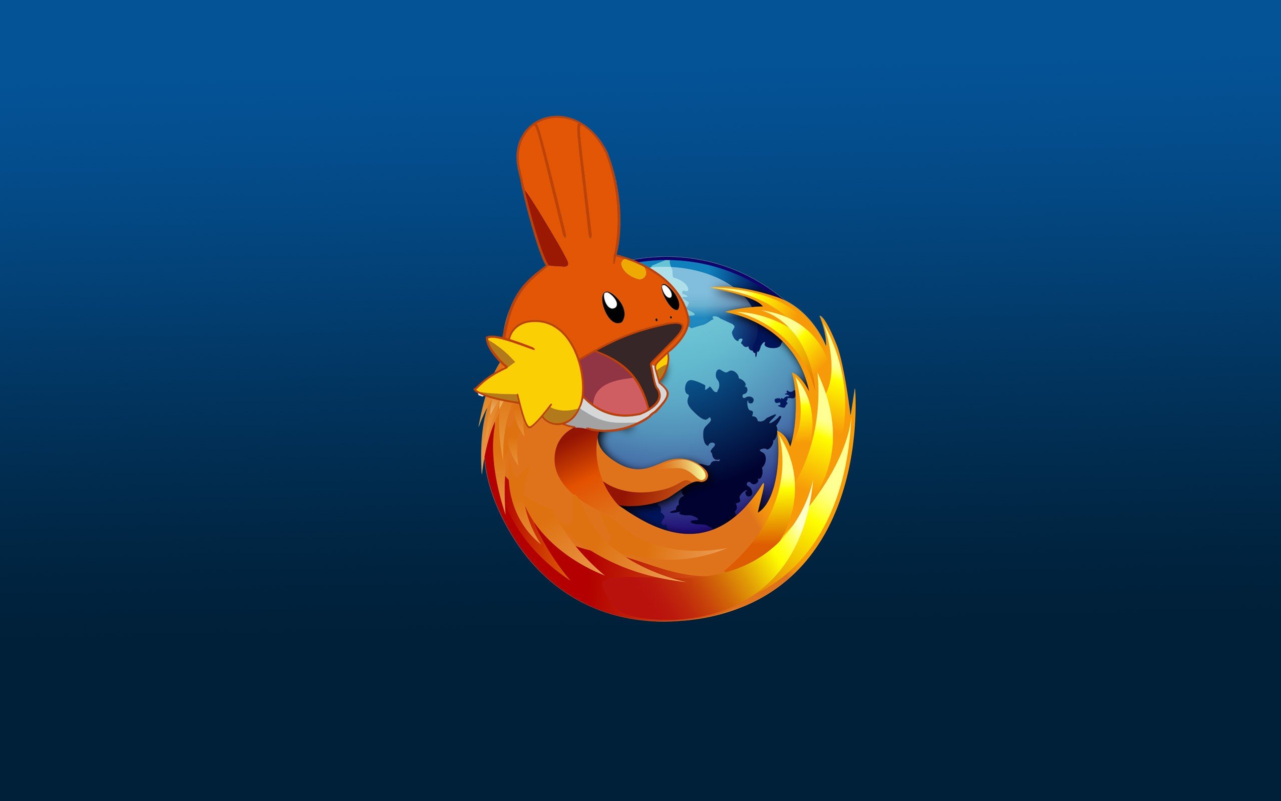 Pokémon, Mudkip, Mash ups, Mozilla Firefox Wallpaper