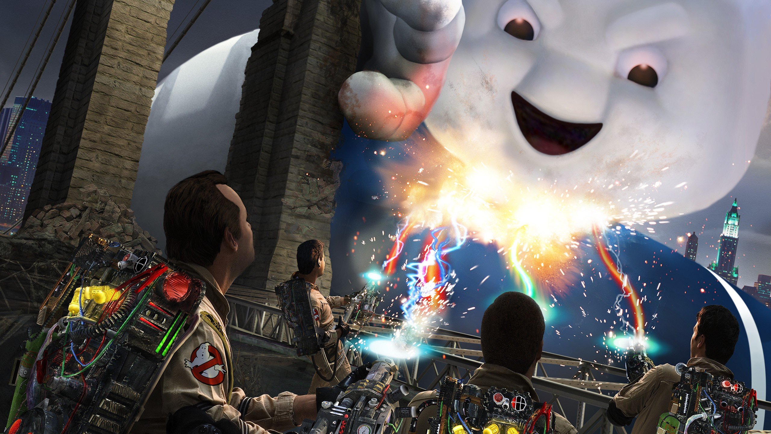 Stay Puft Marshmallow Man, Ghostbusters, Video games Wallpaper