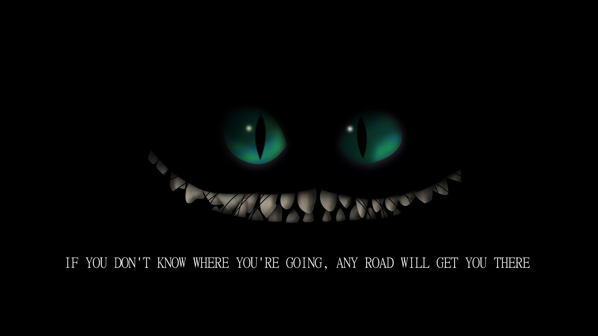 Cheshire Cat, Eyes Wallpaper