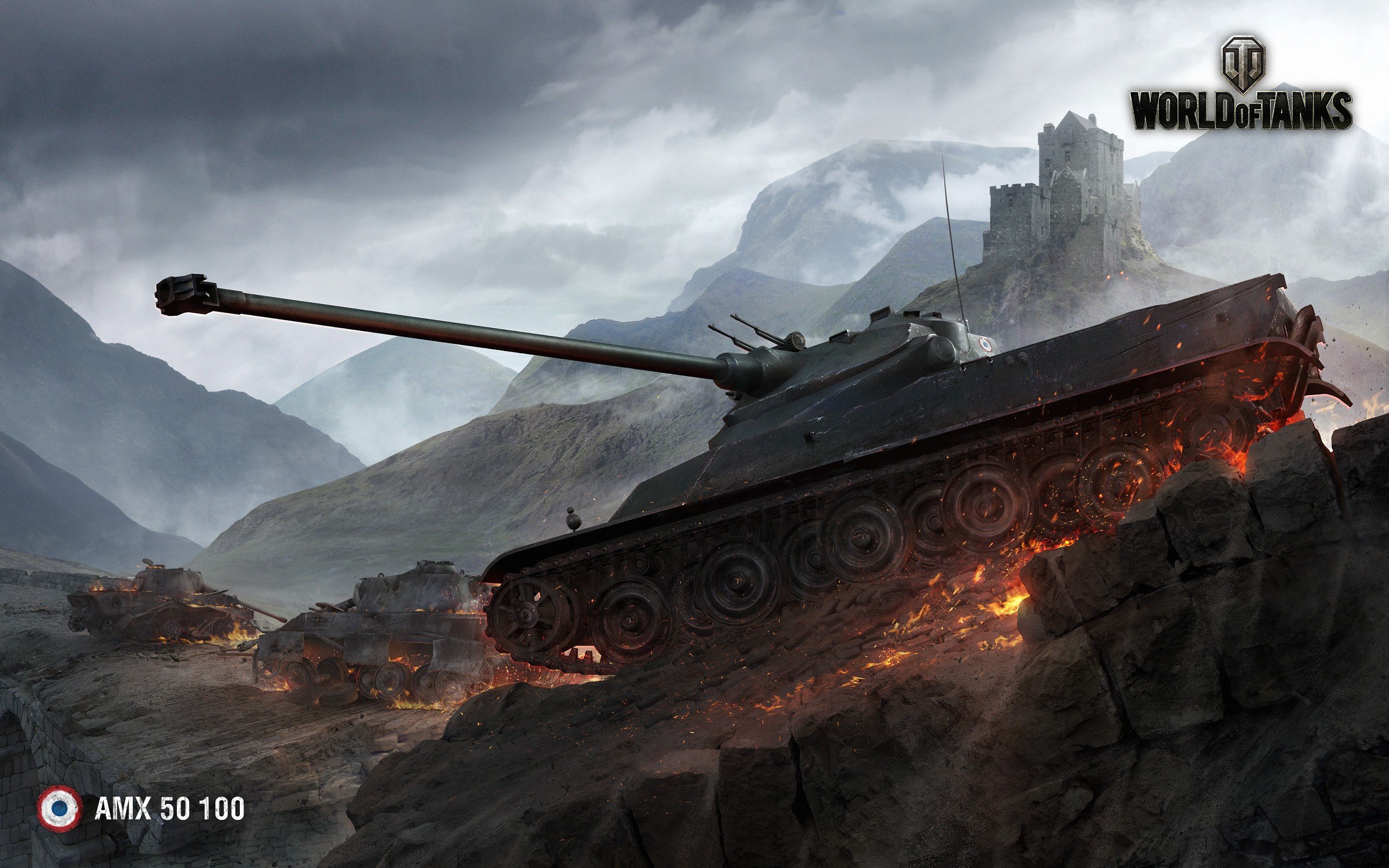 World of Tanks, Tank, AMX 50 100, Wargaming Wallpaper