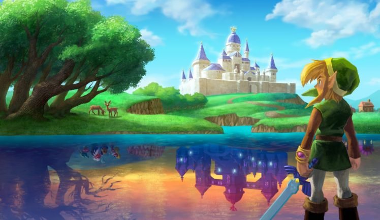 Zelda, The Legend of Zelda: A Link Between Worlds HD Wallpaper Desktop Background