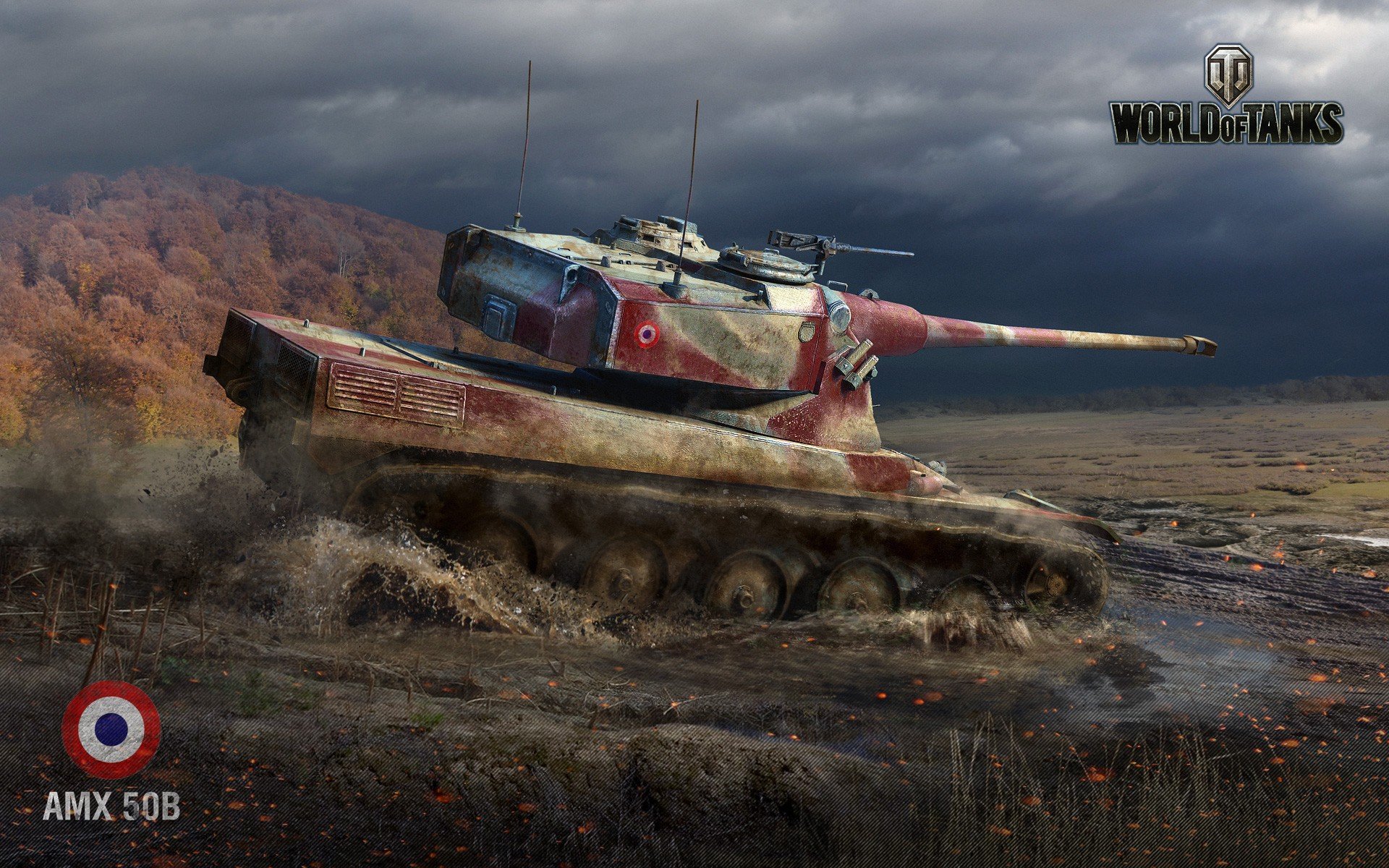 World of Tanks, Tank, AMX 50B, Wargaming Wallpaper