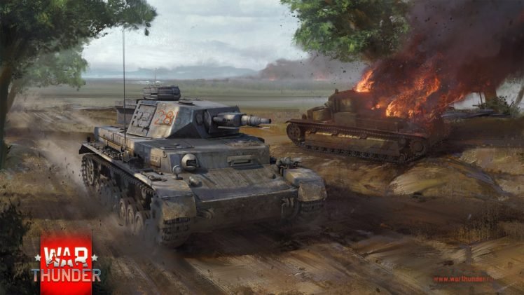 War Thunder, Tank, Pz.Kpfw. IV Ausf. F1, T 28, Gaijin Entertainment HD Wallpaper Desktop Background