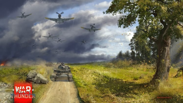 War Thunder, Tank, Pz.KpfW.I Ausf.C, Gaijin Entertainment, Junkers Ju 87 Stuka HD Wallpaper Desktop Background