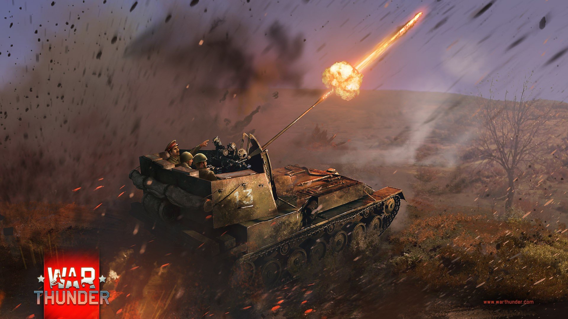 War Thunder, Tank, Gaijin Entertainment, ZSU 37 Wallpaper