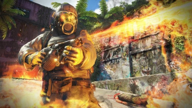 Killer, Far Cry 3, Incendiary, Fire, Flamethrower HD Wallpaper Desktop Background