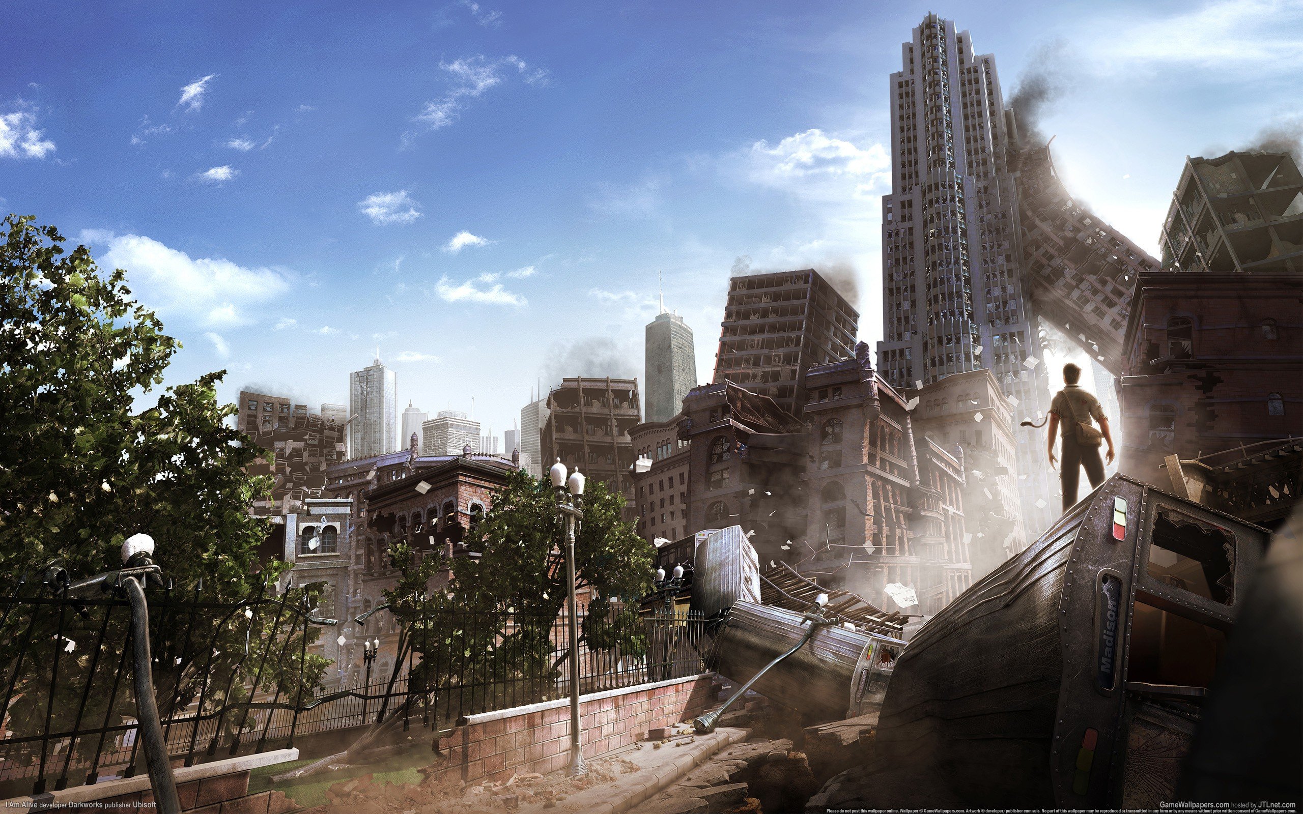 video games, Apocalyptic, Building Wallpaper
